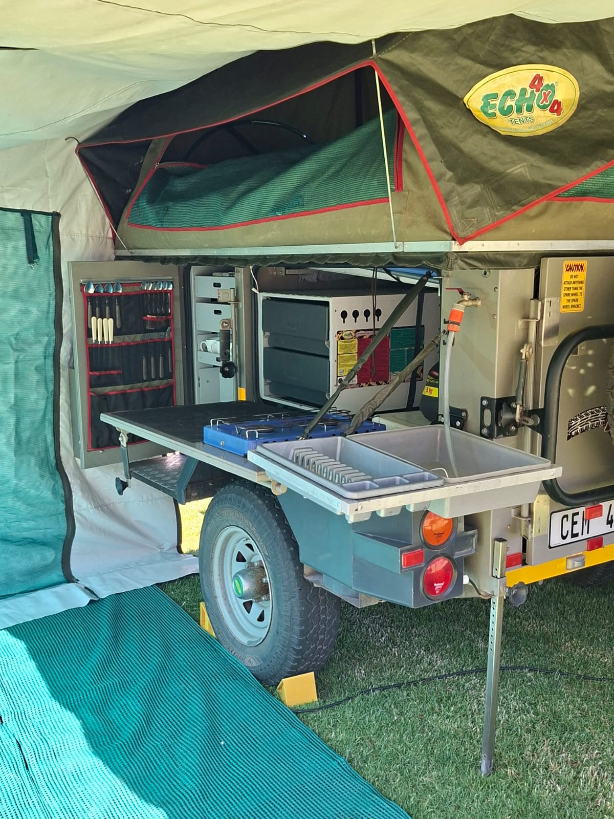 2018 Echo 4 camping trailer photo 2