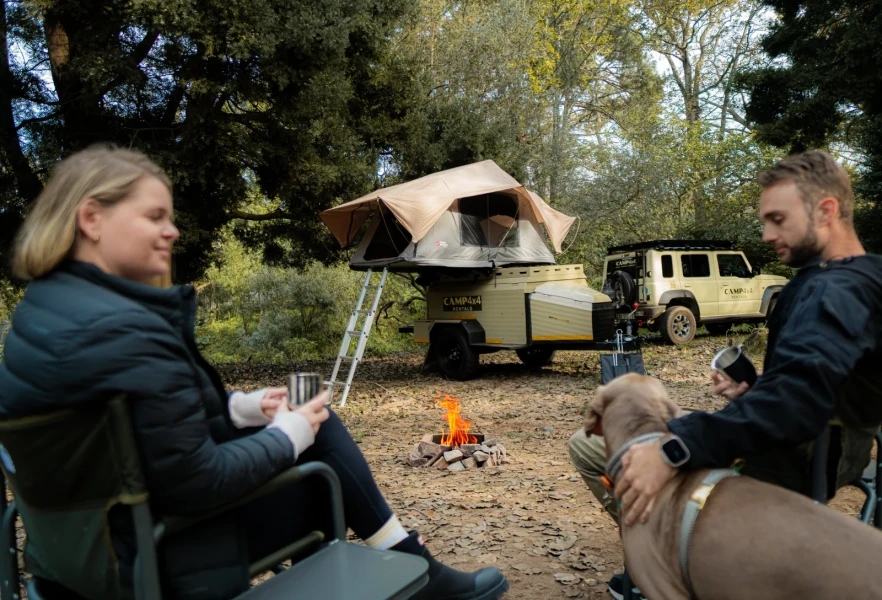 One Horn fully-kitted camping trailer photo 3